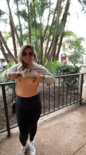 Pretty sure some people saw me in this crowded plaza