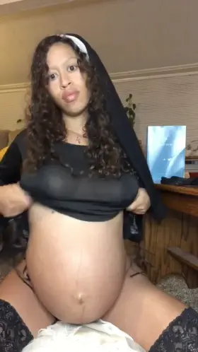 Would you stare at a nuns chest?