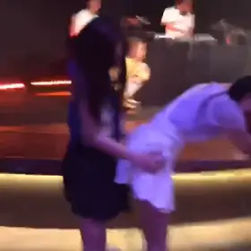 These two may be fooling around, but they made me really horny