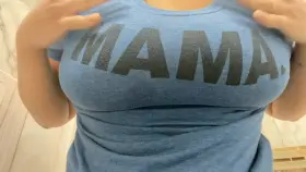 My huge preggo titties coming out to play 😉