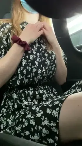 Motorboat titties hidden under a cute dress. Who wants a turn?