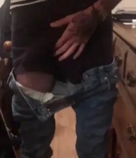 I love watching my cock pop out! What ya think?