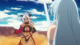 Heine of the flame, a perfect dark skin anime girl [Combatants will be dispatched]