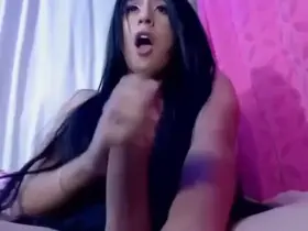 Unnnghhhh what I'd give for her to shoot that hot cum all over me🤤 I love how we're all sluts for hung T-girls and their cum nnnnnngghhh nnnnnngghhh