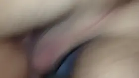 Young pussy gets fucked then sucks (amateur filmed)