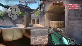 love playing with my boobs out