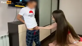 Small guy gets a blowjob