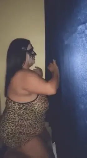 I have a gloryhole inside my home and I often suck-off random men that my Husband finds for me, I suspect that by now I've probably blown ALL of his friends and co-workers, but I guess I'll never really know for sure! 🤭
