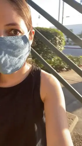 I get turned on knowing someone might catch me