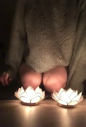 I felt sensual in the candlelight 💛 [f]