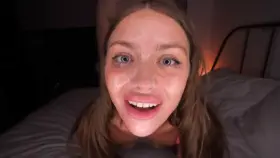 Brunette cheerleader getting pounded by her blonde jock boyfriend