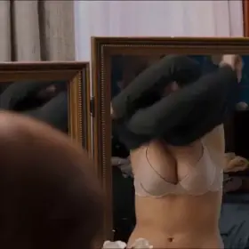 Kaya Scodelario striping off to bra in The Truth About Emanuel