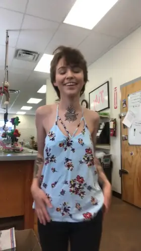 Sneaky flash at work /OC