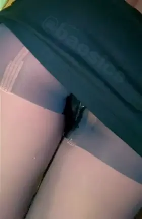 I couldn’t hold it any longer and peed in my tights