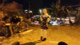 Flashing outside the concert