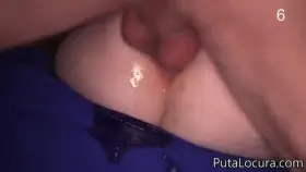 10 bullfights in the pussy of the Spanish Denise, Creampie Gangbang