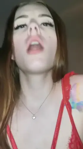 I snuck into my gf’s room thru the window. She was in lingerie, masturbating to her own reflection. She immediately jumped me, fucking me while trying to be quiet. Why was she so horny? As I snuck out, I saw her dad through his window, looking afraid to touch his own erect dick. They must’ve swapped