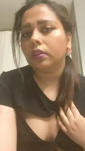 The stain of my purple lipstick on your dick, you sucking my brown tits...