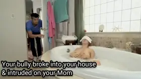 Your bully broke in.