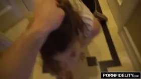 Stella Cox Giving An Oral Show