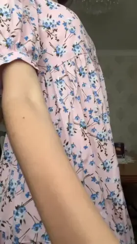 Your shy 18 year old girl likes short dresses and nice panties 😳😳😅