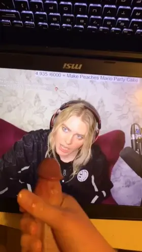 I tributed QTCinderella while she was streaming