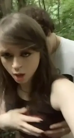 now i know why he wanted me to come to the woods with him 😵‍💫