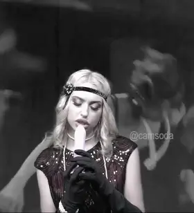 This deep throated dollface is the cat's Meow