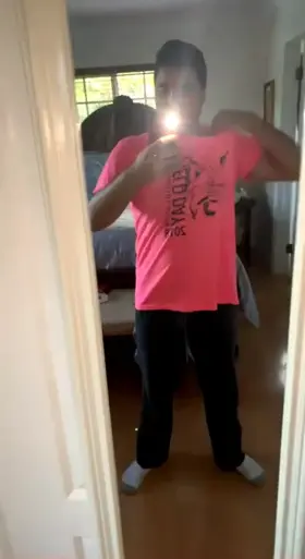 My buddy stripping for me (he gave me permission to post it publicly)