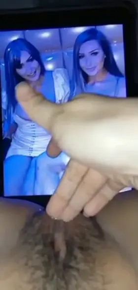 Hot lesbian trib for twins (not done by me)