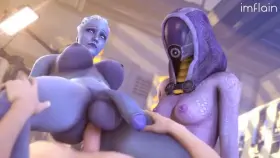 Futa Liara Cock Enlargement (Imflain3d) [Mass Effect]