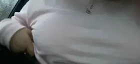 Couldn’t even wait to get home..