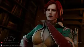 The Awakening Triss self forced (the rope dude) [the witcher] (Short Movie]