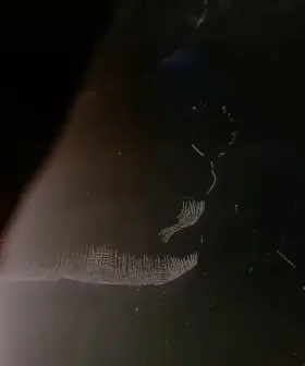 Scratching on a board