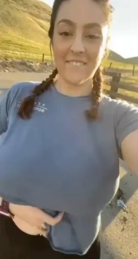 Sunshine and tittties , the best combo