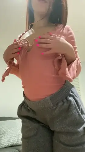 Dropping my little titties