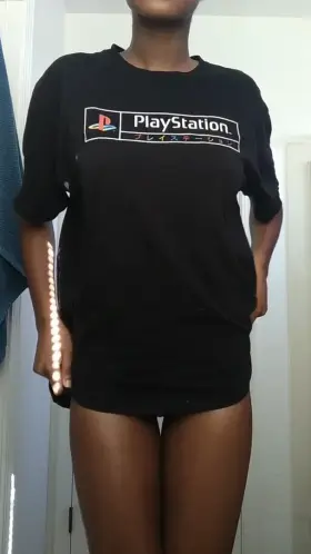 Would you fuck me after seeing what's under my shirt?