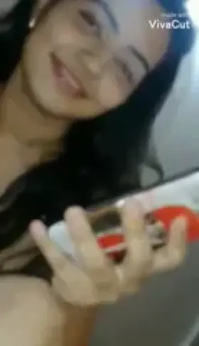 🔥🥰 Extremely Cute Desi GF just wants to give Blowjob to her BF even when she's using her Phone 