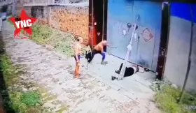 Chinese man savagely beats his mom and daughter with shovel