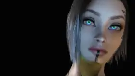 Cyborg Futa Takes from behind another Cyborg Futa