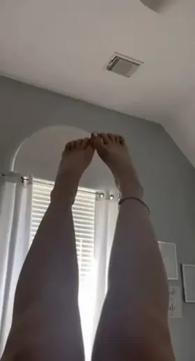 Not only am i flexible but there’s nit a hair in site (;