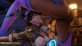 Tracer and Sombra Sex [Overwatch] (Grand Cupido)
