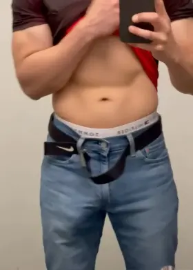 Hey bro, meet me in the bathroom at lunch, I got a surprise for you