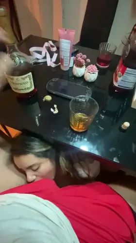 He let me freely suck his cock while my husband was sleeping in the other room