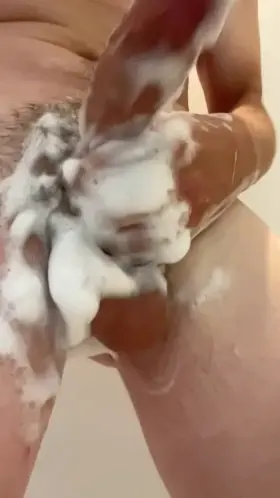 Huge swinging cock and balls