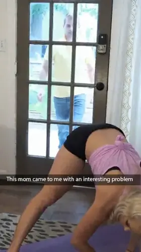 Dealing with a peeping son