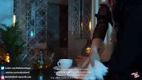 Young lord punishes his maid. Part 1.