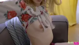 Horny stepsister loves a good fuck