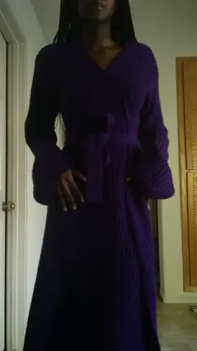 Do you like what's under my robe?