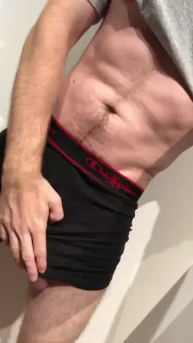 Letting this thick cock out